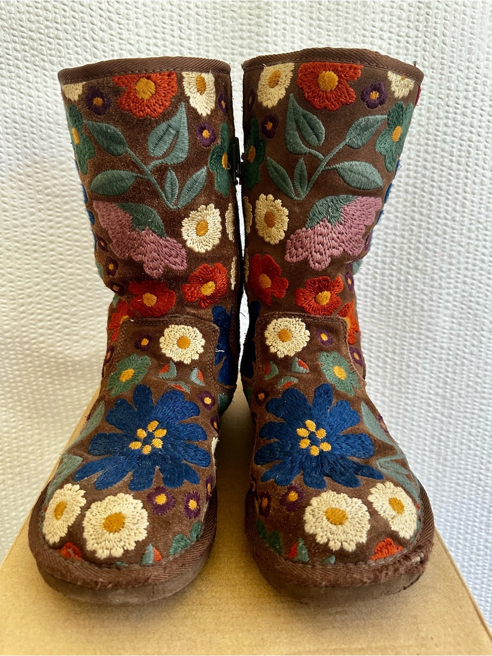Vintage Y2K UGG Wahine Floral Embroidered Boots Women’s Size 5 Limited Edition - Picture 5 of 15